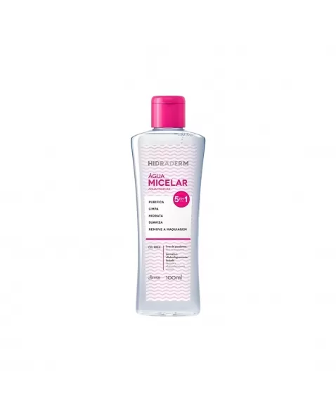 ÁGUA MICELAR HIDRADERM 100ML FARMAX