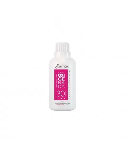 ÁGUA OXIGENADA 30 VOLUMES 90ML FARMAX