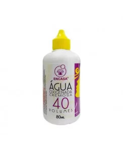 ÁGUA OXIGENADA 40 VOLUMES 80ML CREMOSA ENCASA