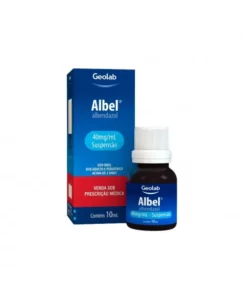 ALBEL SUSPENSÃO ORAL 40MG 10ML GEOLAB