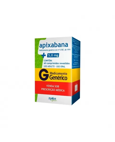 APIXABANA 5MG 60COM ZYDUS