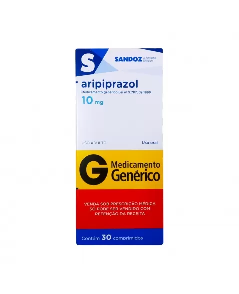 ARIPIPRAZOL 10MG 30COM C1* SANDOZ