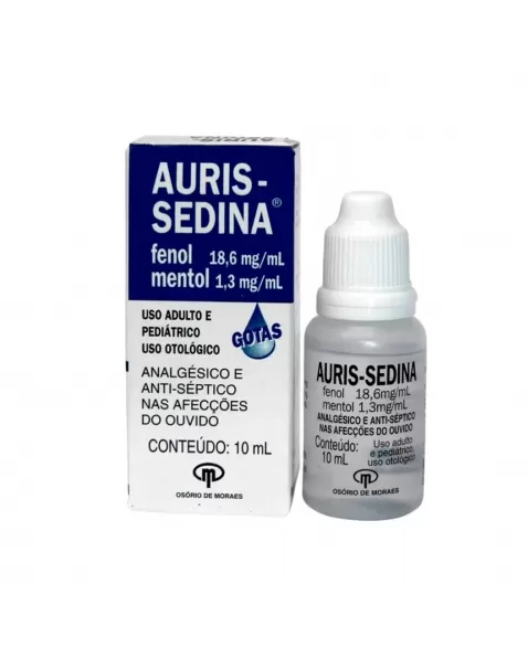 AURIS SEDINA 10ML GOTAS OSÓRIO DE MORAES