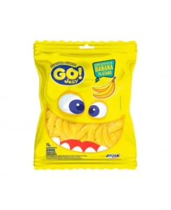 BALA GO JELLY GELATINA BANANA 70G RICLAN