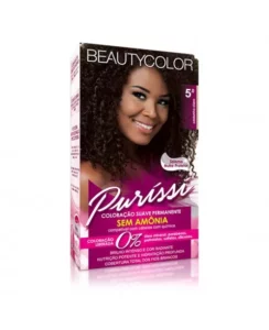 BEAUTYCOLOR PURÍSSI SEM AMÔNIA 5.0 CASTANHO CLARO