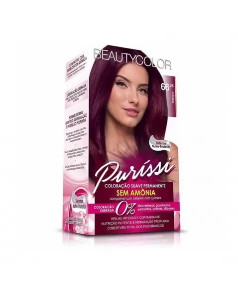 BEAUTYCOLOR PURÍSSI SEM AMÔNIA 66.26 MARSALA