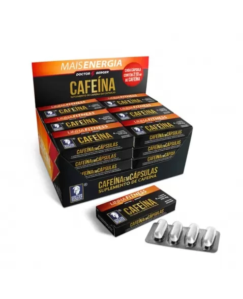 CAFEÍNA 210MG 30BL 4CAPS DOCTOR BERGER