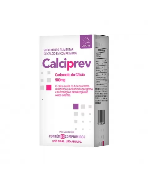 CALCIPREV 500MG 60COM QUARIS