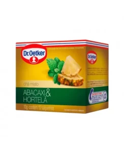 CHÁ ABACAXI COM HORTELÃ 10G C/10 SACHES DR.OETKER