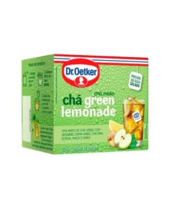 CHÁ GREEN LEMONADE 20G C/10 SACHÊS DR.OETKER