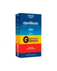 CIPROFIBRATO 100MG 30COM GEOLAB