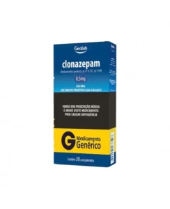 CLONAZEPAM 0,5MG 30COM B1* GEOLAB