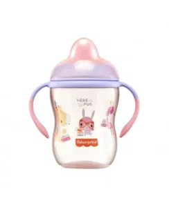 COPO DE TREINAMENTO COM BICO FISHER PRICE FIRST MOMENTS ROSA GLITTER BB1015 MULTI