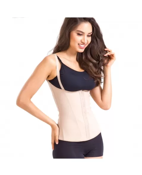 CORSELET MODELADOR COM REGULAGEM BEGE PP 431 ESBELT