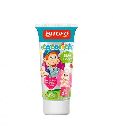 CREME DENTAL GEL COCORICO TUTTI FRUTTI 90G BITUFO COTY