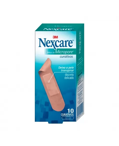 CURATIVO MICROPORE BEGE C/10 NEXCARE 3M