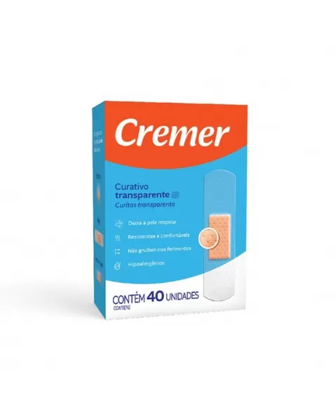 CURATIVO TRANSPARENTE C/40 CREMER