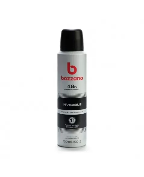 DESODORANTE AEROSSOL MASCULINO INVISIBLE 150ML BOZZANO COTY