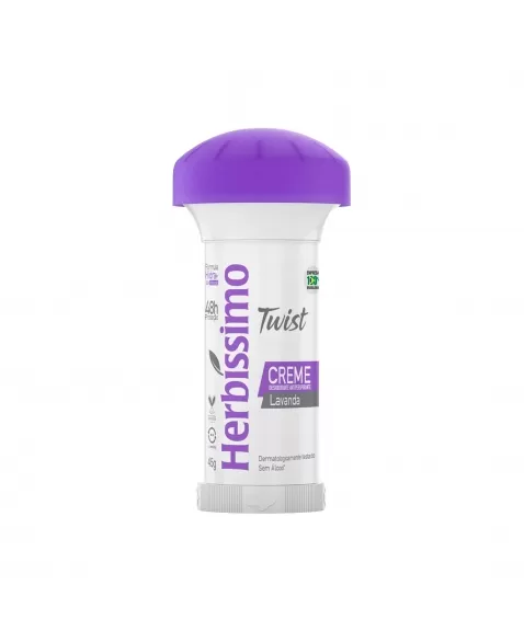 DESODORANTE CREME HERBÍSSIMO LAVANDA TWIST 45G DANA