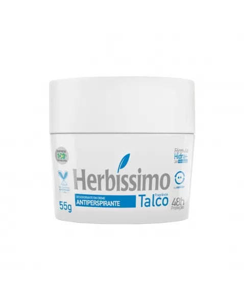 DESODORANTE CREME HERBÍSSIMO TALCO 55G DANA