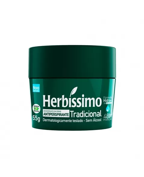 DESODORANTE CREME HERBÍSSIMO TRADICIONAL 55G DANA