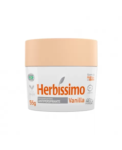 DESODORANTE CREME HERBÍSSIMO VANILLA 55G DANA