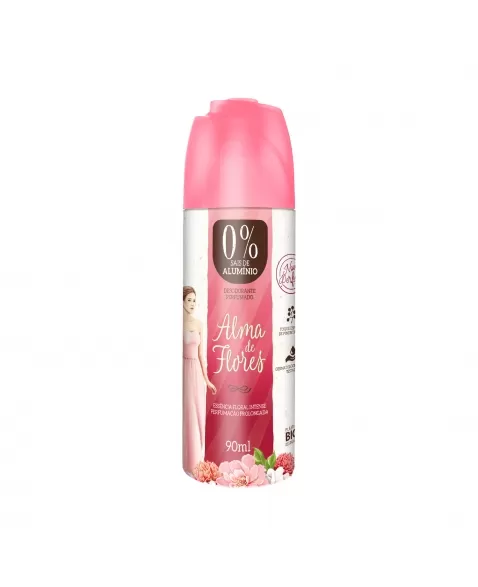 DESODORANTE SPRAY ALMA DE FLORES FLORAL INTENSE 90ML MEMPHIS