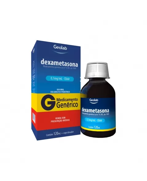 DEXAMETASONA 0,1MG/ML ELIXIR 120ML GEOLAB