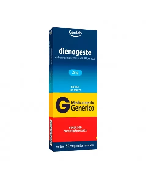 DIENOGESTE 2MG 30COM GEOLAB