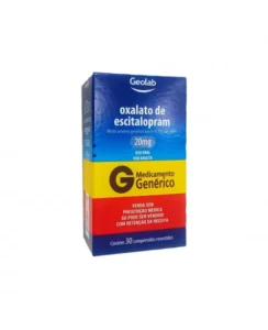 ESCITALOPRAM 20MG 30COM C1* GEOLAB