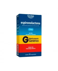 ESPIRONOLACTONA 25MG 30COM GEOLAB