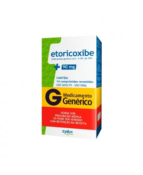 ETORICOXIBE 90MG 14COM C1* ZYDUS