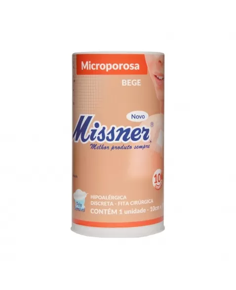 FITA MICROPORE BEGE 10CMX10M MISSNER