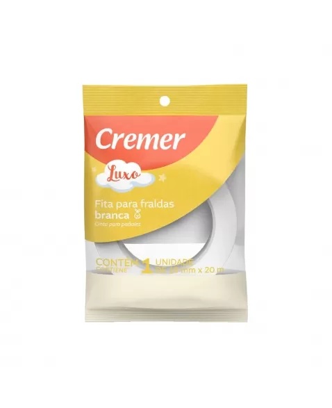 FITA PARA FRALDA BRANCO CREMER