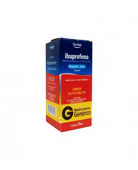 IBUPROFENO 50MG 30ML GEOLAB