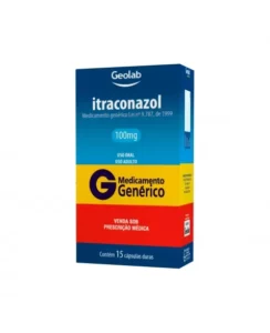 ITRACONAZOL 100MG 15CAPS GEOLAB