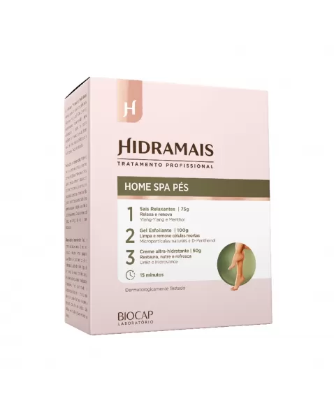 KIT HOME SPA PÉS HIDRAMAIS