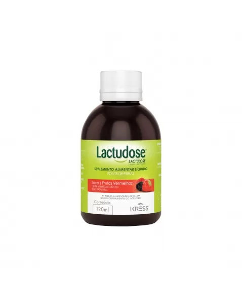 LACTUDOSE FRUTAS VERMELHAS 120ML KRESS