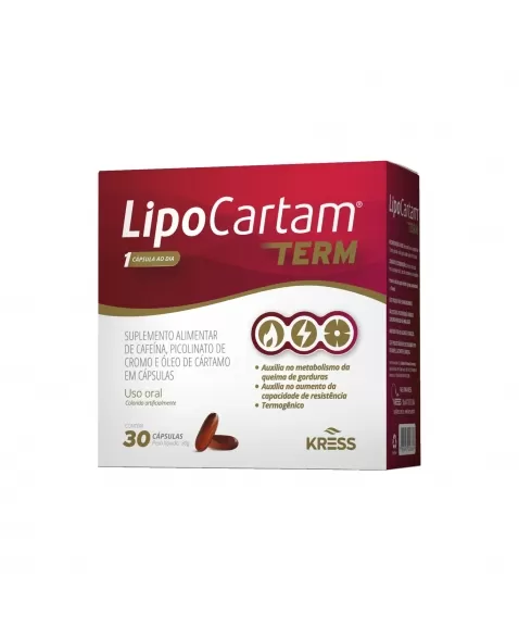 LIPOCARTAM TERM 1000MG 30CAPS GEL KRESS