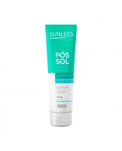 LOÇÃO CORPORAL PÓS SOL ALOE VERA E CAMOMILA 120G SUNLESS