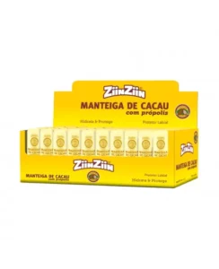 MANTEIGA DE CACAU E PRÓPOLIS BATOM C/50 ZIINZIIN