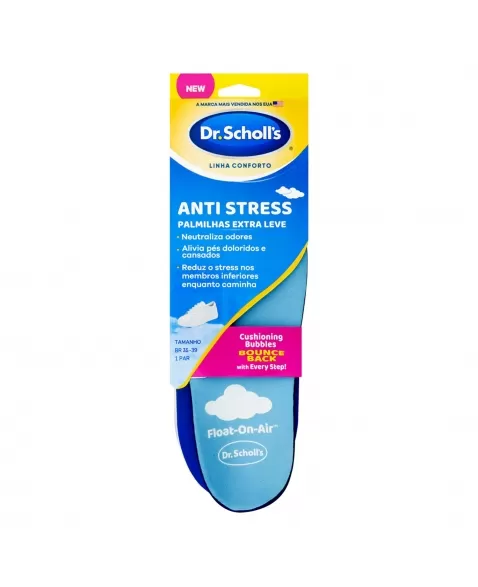 PALMILHA ESPUMA ANTI STRESS 35 A 39 DR.SCHOLLS