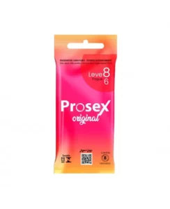 PRESERVATIVO LUBRIFICADO L8P6 PROSEX