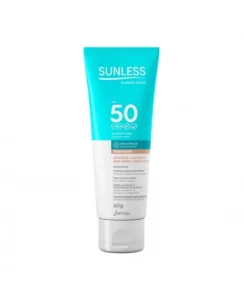 PROTETOR SOLAR FACIAL FPS50 BEGE MÉDIO 60G SUNLESS