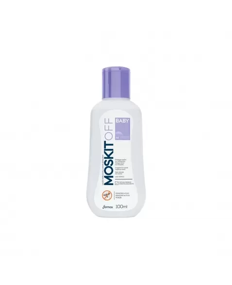 REPELENTE INSETOS MOSKITOFF BABY LOÇÃO 100ML FARMAX