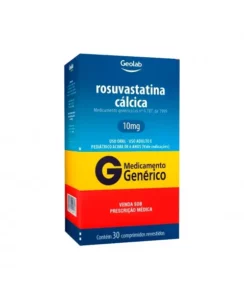 ROSUVASTATINA CÁLCICA 10MG 30COM GEOLAB