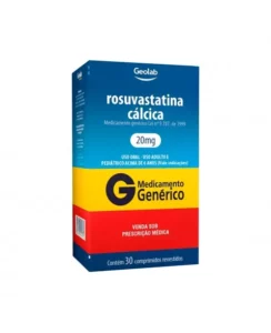 ROSUVASTATINA CÁLCICA 20MG 30COM GEOLAB