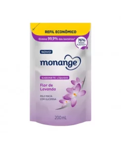 SABONETE LÍQUIDO FLOR DE LAVANDA REFIL 200ML MONANGE COTY