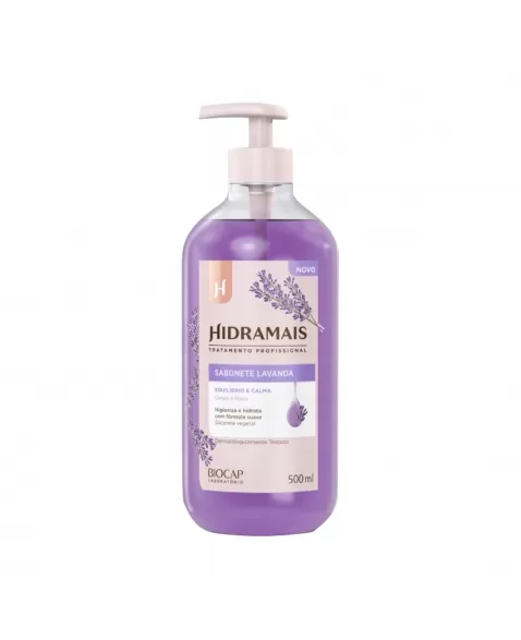 SABONETE LIQUIDO LAVANDA 500ML HIDRAMAIS