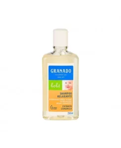 SHAMPOO RELAXANTE BEBÊ EXTRATO CAMOMILA 250ML GRANADO